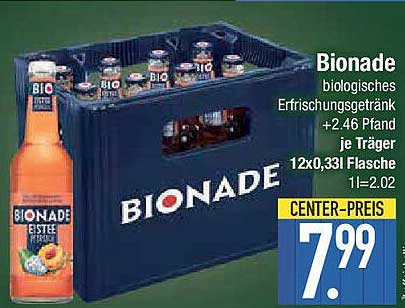 Bionade biologisches Erfrischungsgetränk