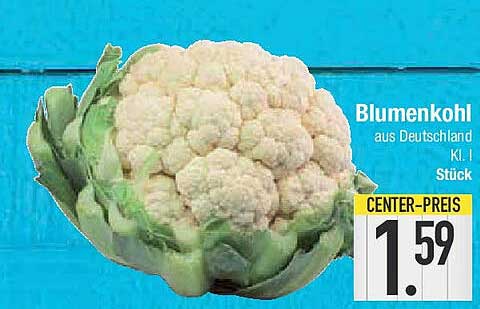 Blumenkohl aus Deutschland - Klasse I Stück