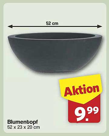 Blumentopf 52 cm – Aktion zum Preis von 9,99