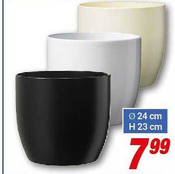 Blumentöpfe in verschiedenen Farben – Einsetzbar im Innen- und Außenbereich