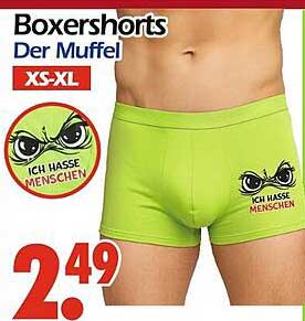 Boxershorts Der Muffel – XS-XL