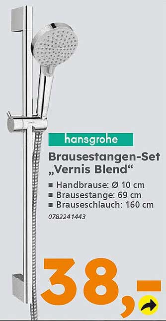 Brausestangen-Set „Vernis Blend“