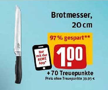 Brotmesser, 20 cm
