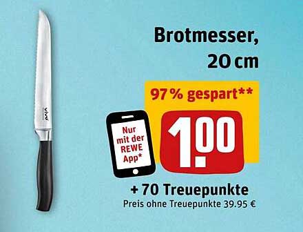 Brotmesser, 20 cm