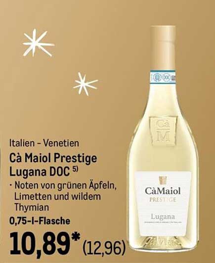 Cà Maiol Prestige Lugana DOC 0,75 l-Flasche