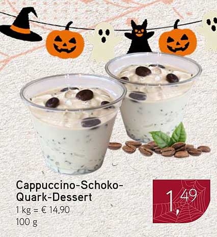 Cappuccino-Schoko-Quark-Dessert