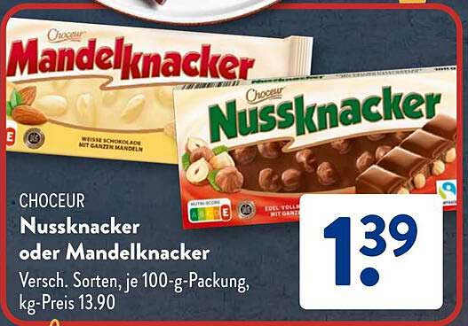 Choceur Nussknacker oder Mandelknacker
