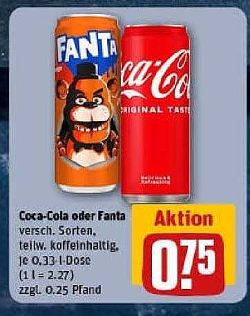 Coca-Cola oder Fanta - die erfrischende Aktion!