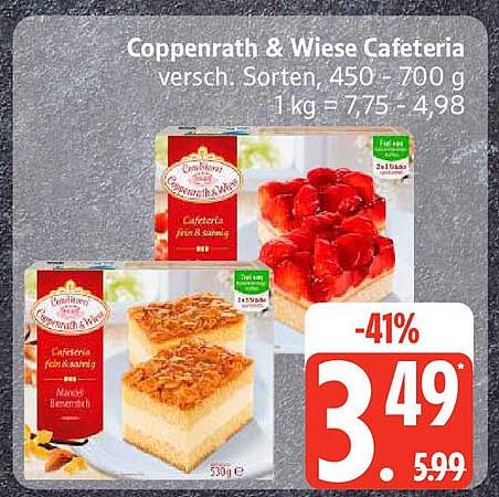Coppenrath & Wiese Cafeteria verschiedene Sorten, 450 - 700 g