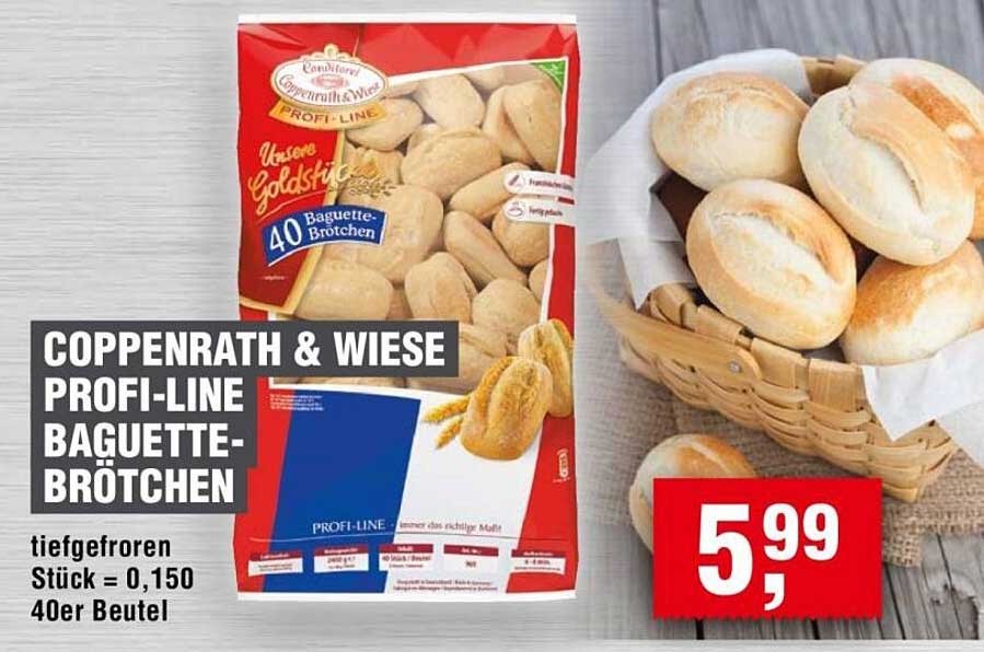 COPPENRATH & WIESE PROFI-LINE BAGUETTE-BRÖTCHEN