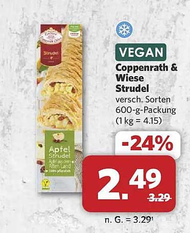 Coppenrath & Wiese Strudel 600-g-Verpackung