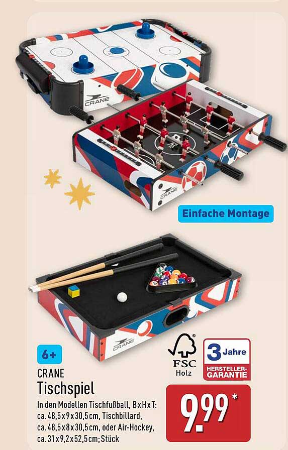 CRANE Tischspiel – das ultimative Spielvergnügen