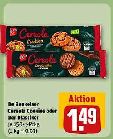 De Beukelaer Cereola Cookies oder Der Klassiker