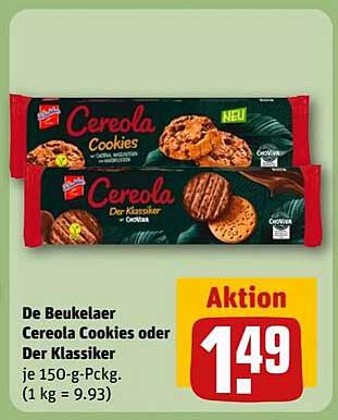 De Beukelear Cereola Cookies oder Der Klassiker 150-g-Pckg.