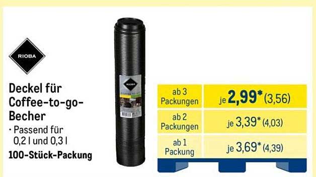 Deckel für Coffee-to-go-Becher