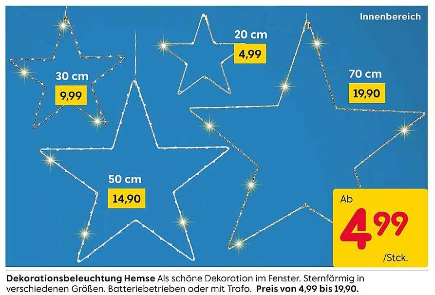 Dekorationsbeleuchtung Hemse