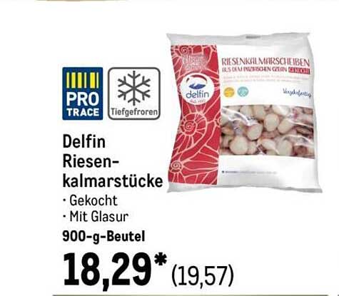 Delfin Riesen-Kalmarstücke 900-g-Beutel