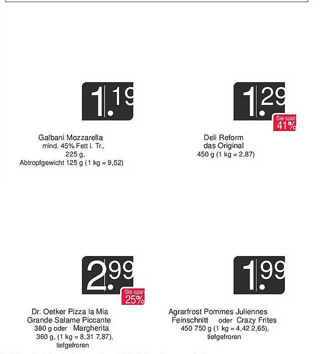 Deli Reform das Original 450 g zum Sonderpreis