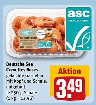 Deutsche See Crevettes Roses