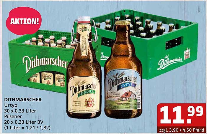 Dithmarscher Urtyp 30 x 0,33 Liter Pilsener