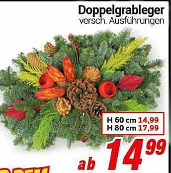 Doppelgrableger verschieden Ausführungen