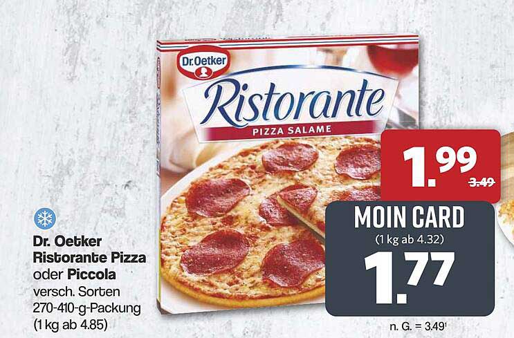 Dr. Oetker Ristorante Pizza oder Piccola - verschiedene Sorten