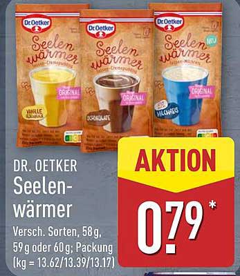 Dr. Oetker Seelenwärmer