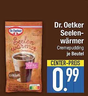 Dr. Oetker Seelenwärmer Cremepudding je Beutel