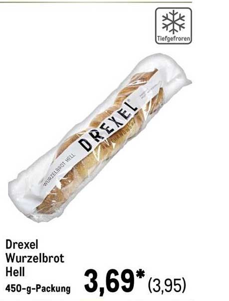 Drexel Wurzelbrot Hell, 450-g-Packung