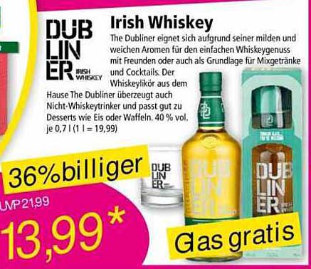 DUBLINER Irish Whiskey