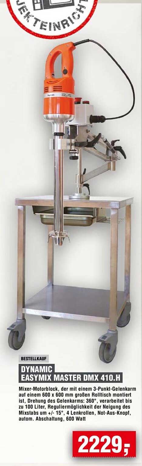 Dynamic Easymix Master DMX 410.H