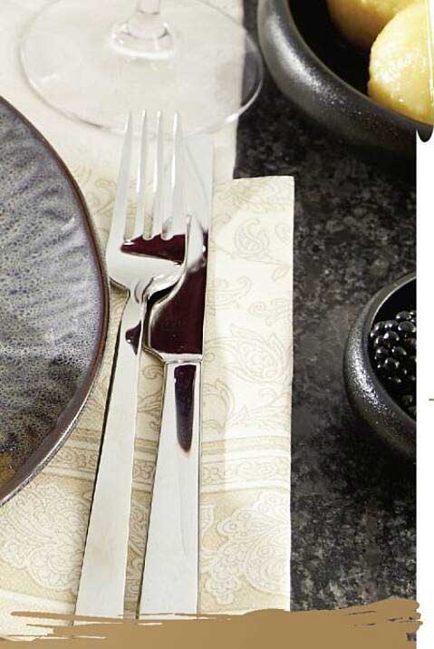 Edelstahl Besteckset – 24 Teile