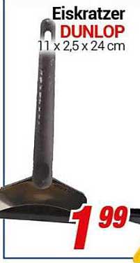 Eiskratzer DUNLOP 11 x 2,5 x 24 cm
