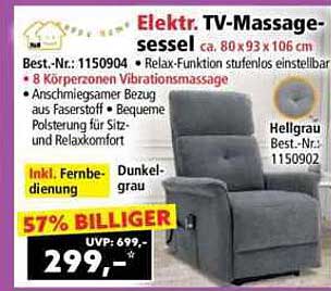 Elektrischer TV-Massagesessel