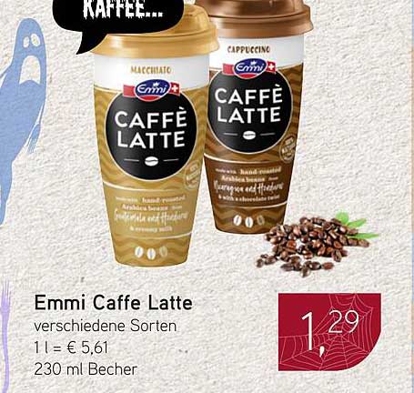 Emmi Caffè Latte verschiedene Sorten