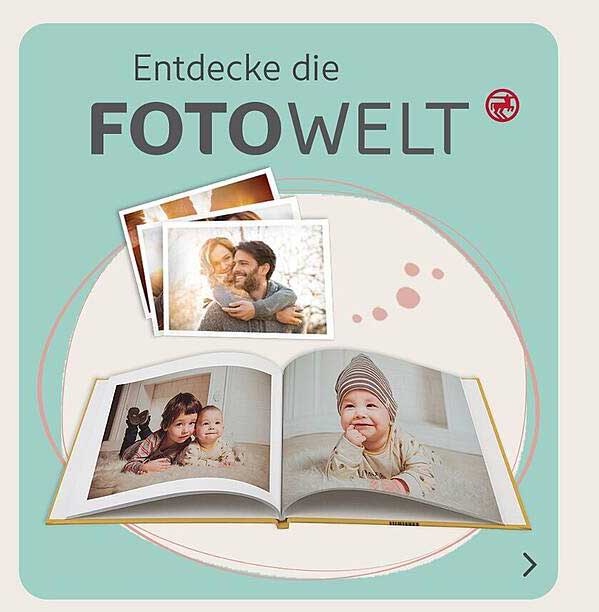 Entdecke die FOTOWELT bei Rossmann
