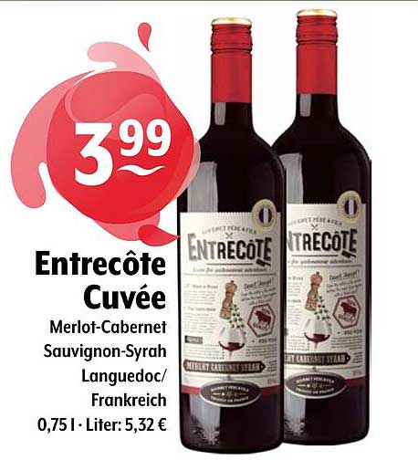 Entrecôte Cuvée Merlot-Cabernet Sauvignon-Syrah