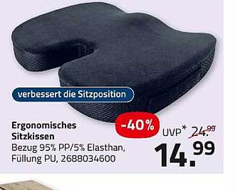 Ergonomisches Sitzkissen