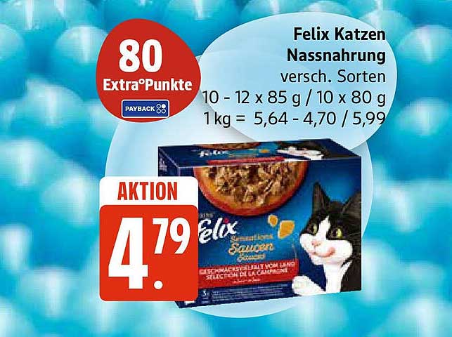 Felix Katzen Nassnahrung - verschiedene Sorten