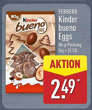 Ferrero Kinder bueno Eggs 80 g