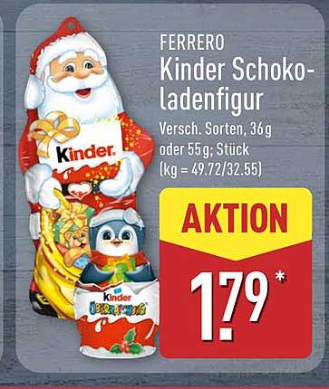 FERRERO Kinder Schokoladenfigur