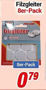 Filzgleiter 8er-Pack