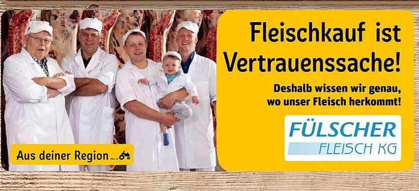 Fleisch von FÜLSCHER – Vertrauen und Qualität aus deiner Region!