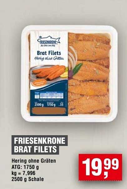 FRIESENKRONE BRAT FILETS
