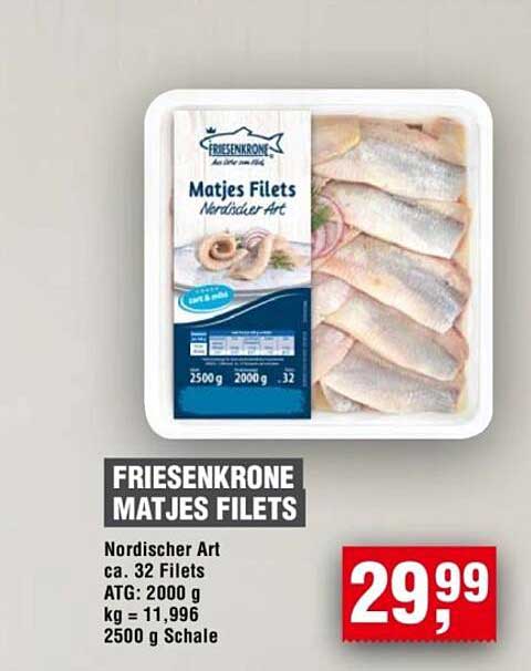 FRIESENKRONE MATJES FILETS Nordischer Art