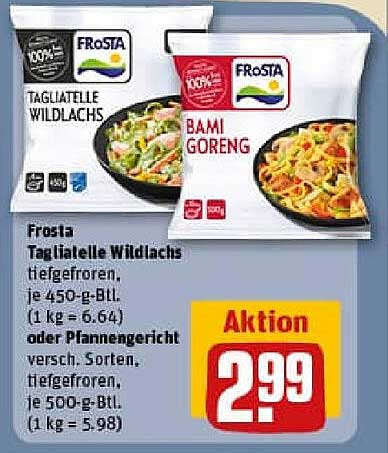 Frosta Tagliatelle Wildlachs tiefgefroren