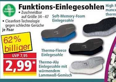 Funktions-Einlegesohlen