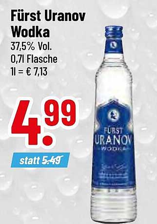 Fürst Uranov Wodka 0,71l
