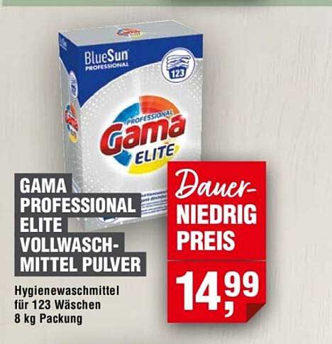 GAMA PROFESSIONAL ELITE VOLLWASCHMITTEL PULVER