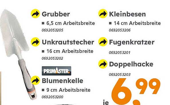 Gartenwerkzeuge zu Sonderpreisen – Globus Baumarkt